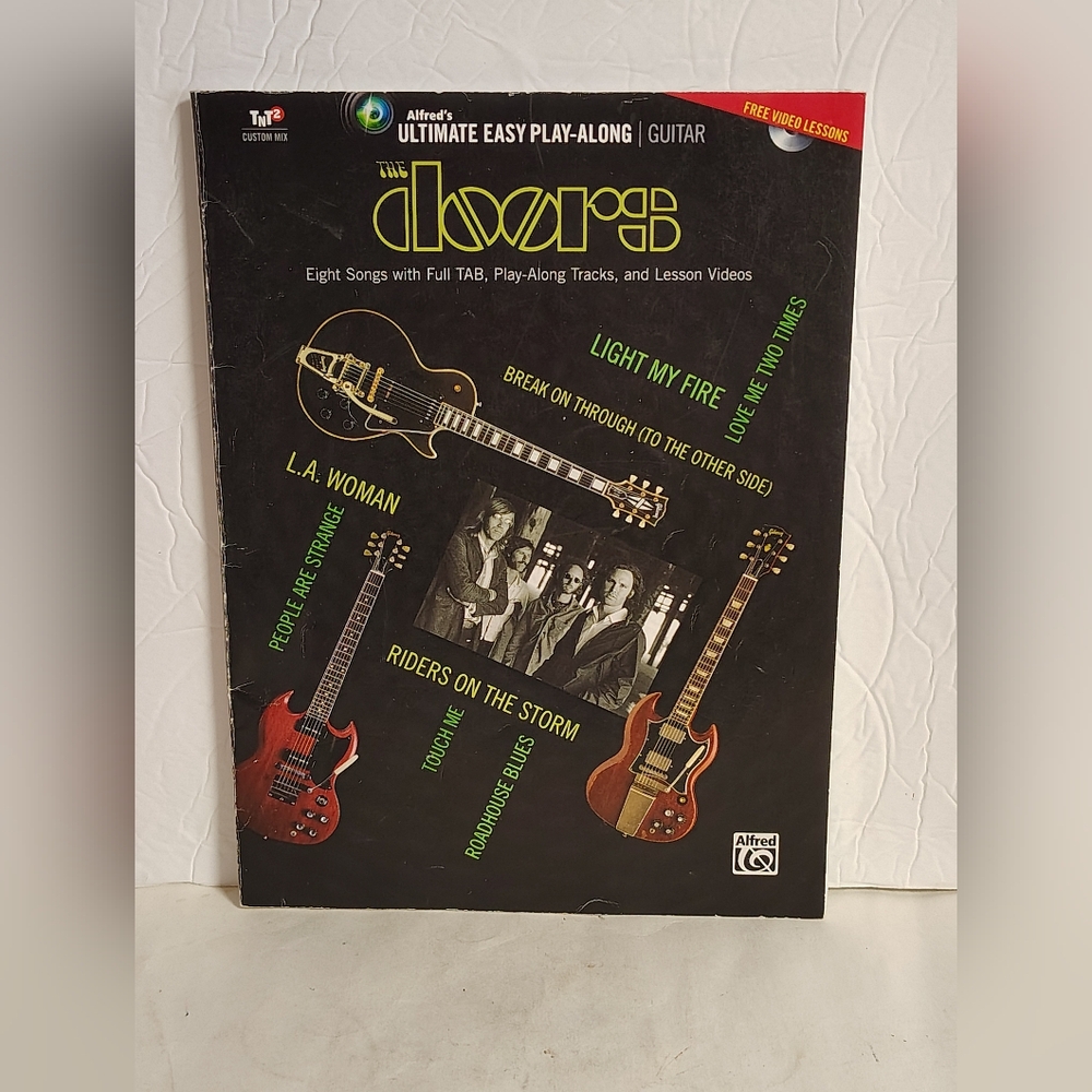 The Doors Ultimate Easy Play Along Guitar Eight Songs Paperback BOOK ONLY 2015